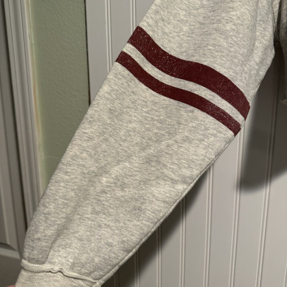 Free People Baldwin Cropped Hoodie Sweatshirt Size XS - Picture 4 of 7